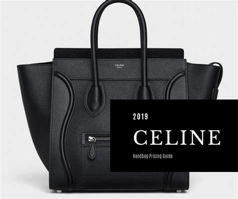 pricing of celine bags|Celine handbags price range.